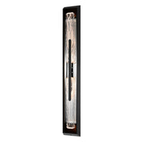 CWI Lighting - 1725W44-2-101-B - LED Outdoor Wall Mount - Curva - Sand Black