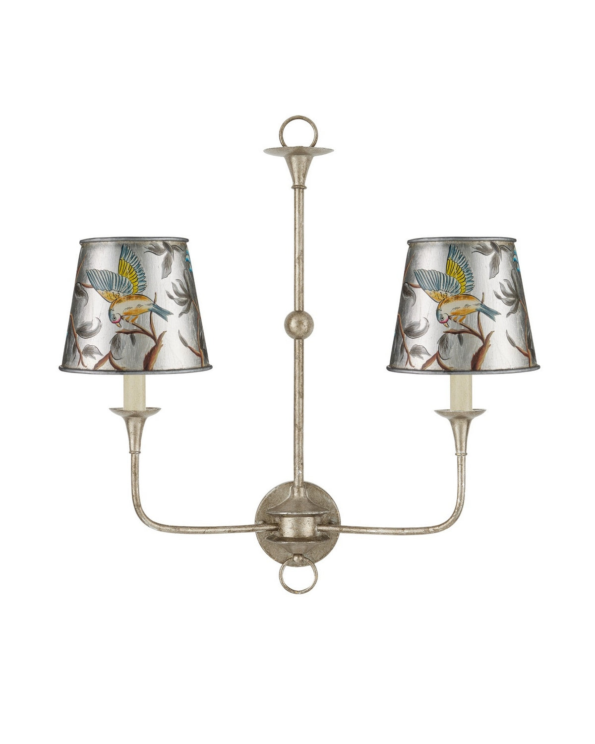 Currey and Company - 0900-0068 - Chandelier Shade - Victoria - Silver