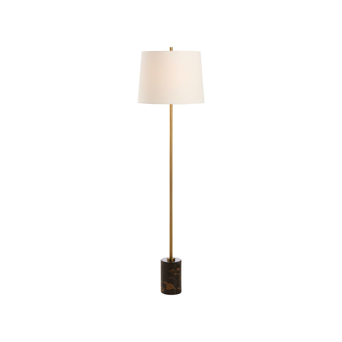 Chelsea House Lambeth Floor Lamp - Brown Marble