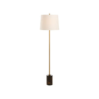 Chelsea House Lambeth Floor Lamp - Brown Marble