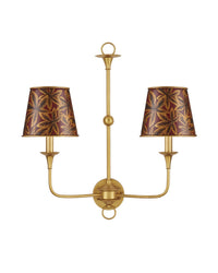 Currey and Company - 0900-0070 - Chandelier Shade - Castagno - Gold/Red