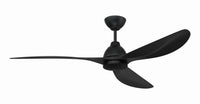 Craftmade - FRZ56FB3 - 56" Ceiling Fan - Frazier 56" 3-blade In/Outdoor Ceiling Fan - Flat Black
