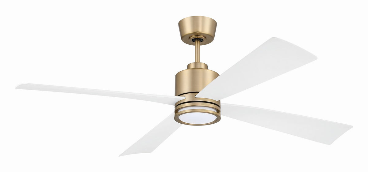 Craftmade - RHT52SB4 - 52" Ceiling Fan - Rhett 52" 4-Blade Indoor Ceiling Fan - Satin Brass