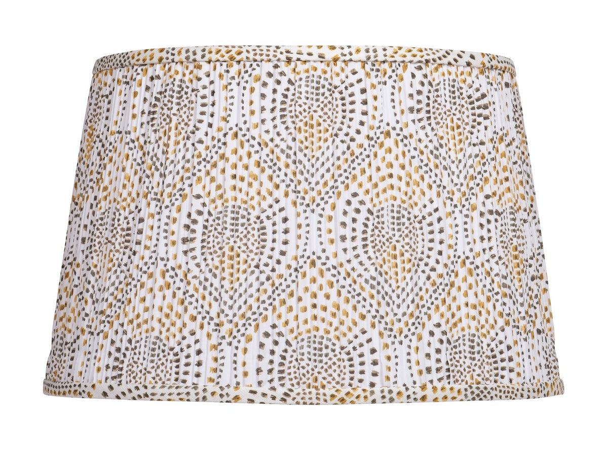 Currey and Company - 0900-6019 - Lamp Shade - Lenore - Gold/Brown/Ivory