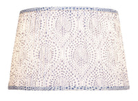 Currey and Company - 0900-6020 - Lamp Shade - Lenore - Blue/Ivory
