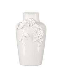 Currey and Company - 1200-0985 - Vase - Flower - White
