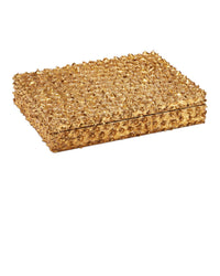 Currey and Company - 1200-1055 - Box - Hazlitt - Gold Leaf