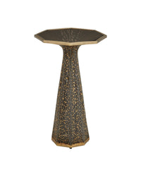 Currey and Company - 4000-0252 - Accent Table - Castor - Iron/Bronze/Smoke