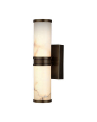 Currey and Company - 5800-0078 - LED Wall Sconce - Brenham - Natural/Oil Rubbed Bronze
