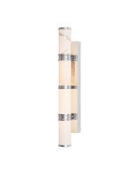 Currey and Company - 5800-0080 - LED Wall Sconce - Brenham - Natural/Nickel