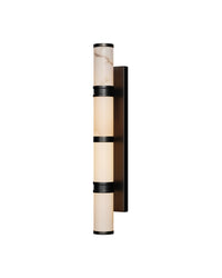 Currey and Company - 5800-0081 - LED Wall Sconce - Brenham - Natural/Oil Rubbed Bronze