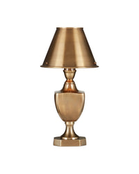 Currey and Company - 6000-1057 - One Light Table Lamp - Waddill - Antique Brass