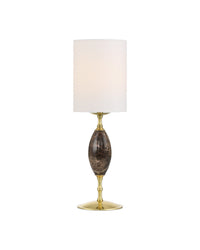 Currey and Company - 6700-0020 - LED Table Lamp - Marche - Brown/Brass