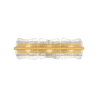 Hudson Valley - 1373-AGB - Three Light Wall Sconce - Fosterdale - Aged Brass