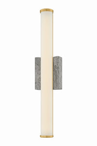 Hudson Valley - 3431-AGB - LED Wall Sconce - Stony Point - Aged Brass