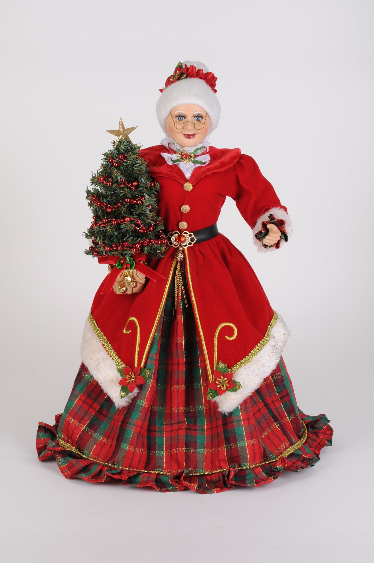 Karen Didion Lighted 20 Traditional Mrs. Claus- Revised