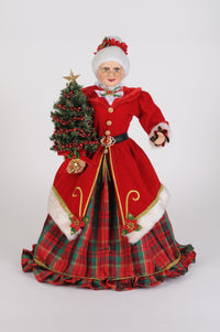Karen Didion Lighted 20 Traditional Mrs. Claus- Revised