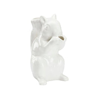 Chelsea House Squirrel Pitcher - White