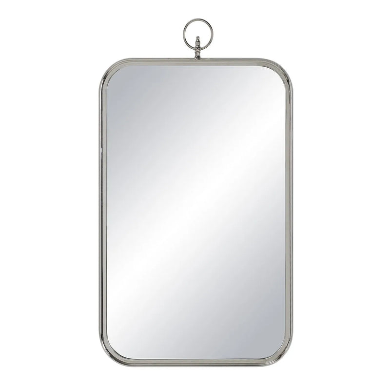 Porter Polished Nickel Mirror