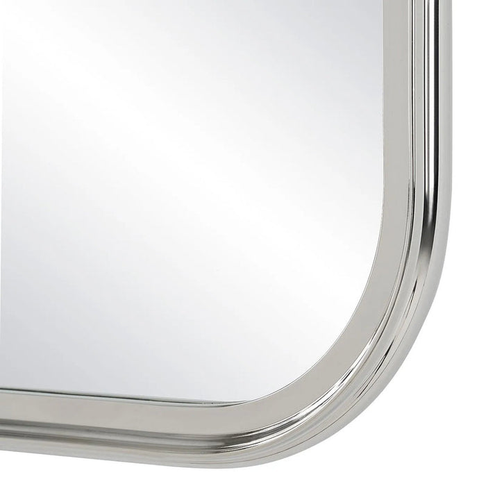 Porter Polished Nickel Mirror
