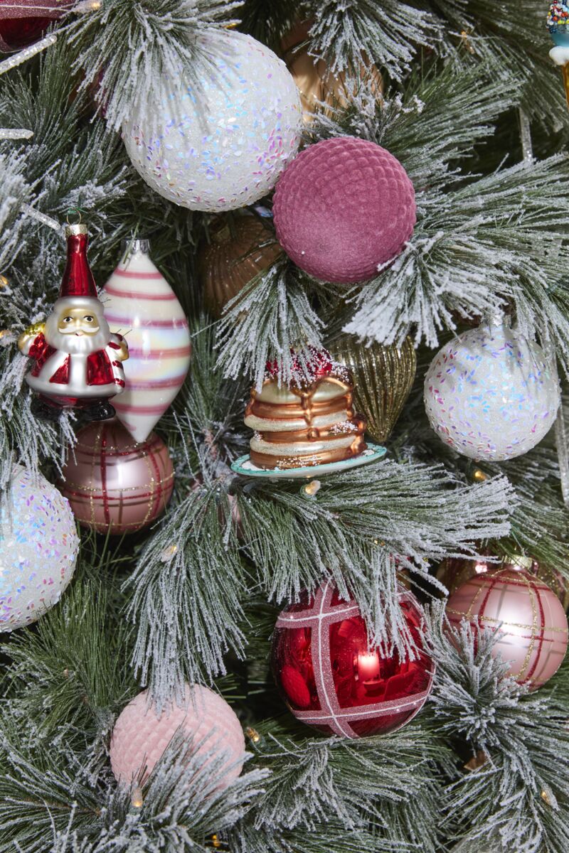 Design Shop Dessert First Ornament 3.75"x 3.5", Set of 6