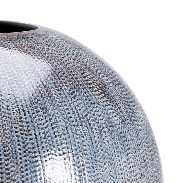 Chelsea House Round Granger Vase - Blue