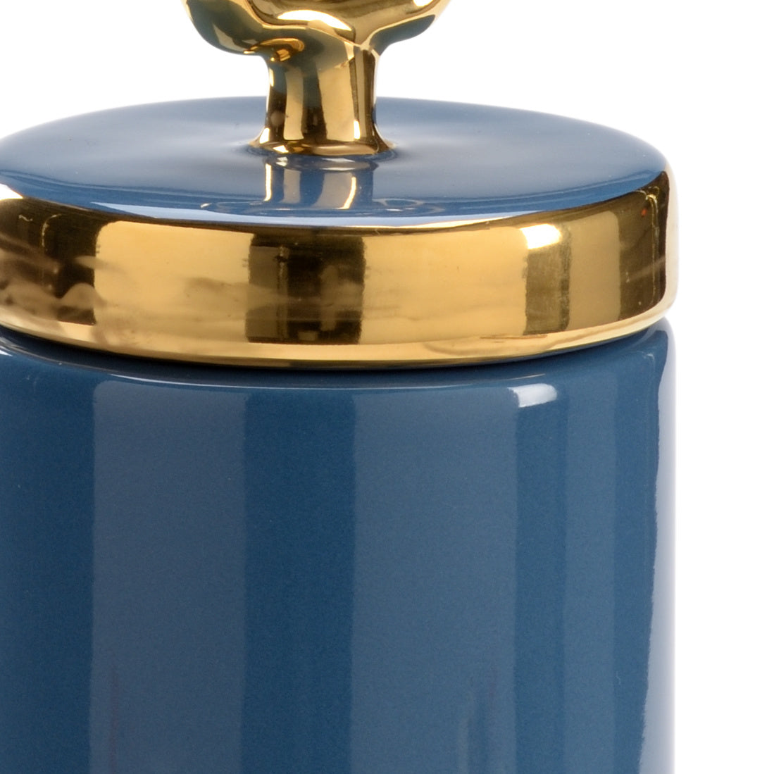 Chelsea House French Blue Lidded Jar