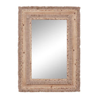 Wood Rectangular Wall Mirror