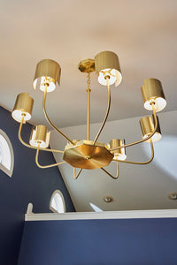 Wildwood Castle Yard Chandelier - Brass