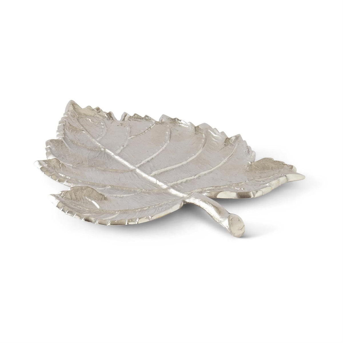 Design Shop 12.25 Inch Silver Leaf Tray