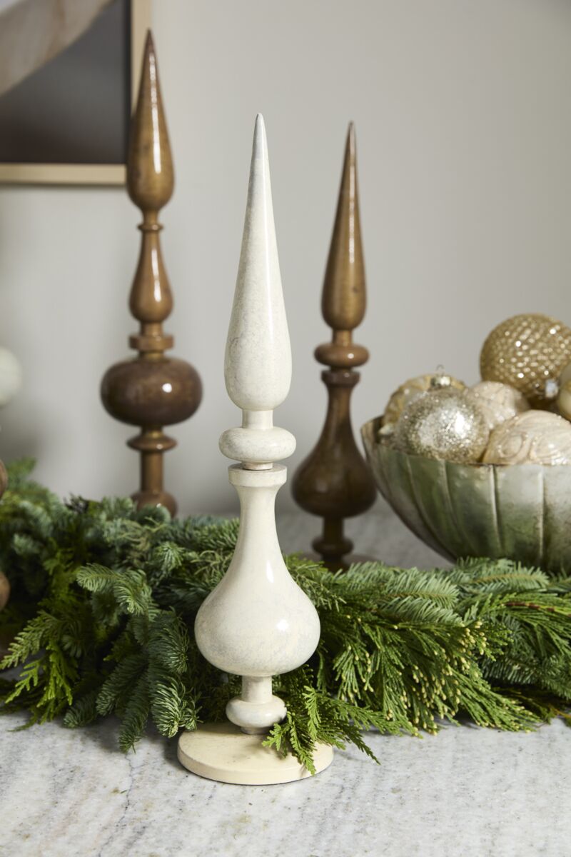 Design Shop Snowstorm Tree 5.25"x 4.5"x 11", Set of 2