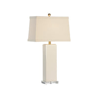 Chelsea House Becker Vase Lamp - Cream