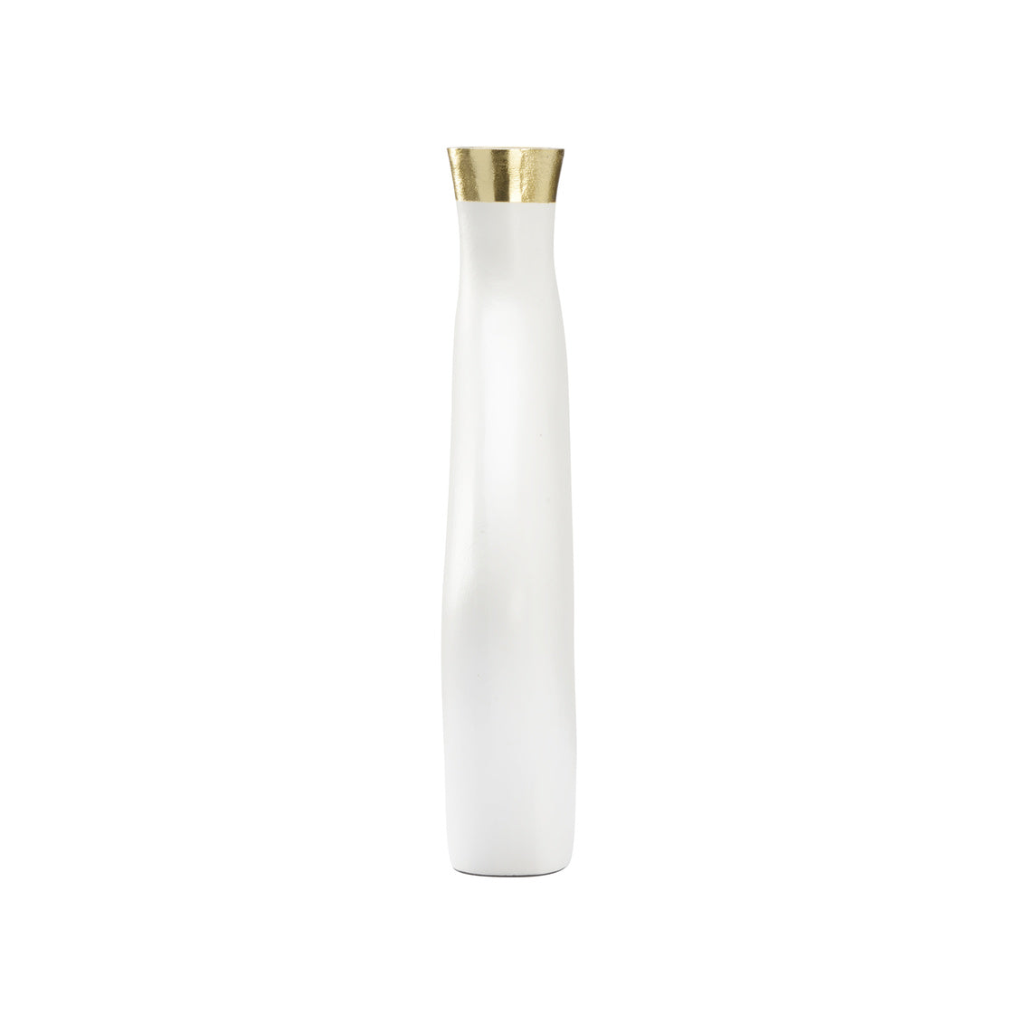 Chelsea House Asymmetric Vase - White (Lg)