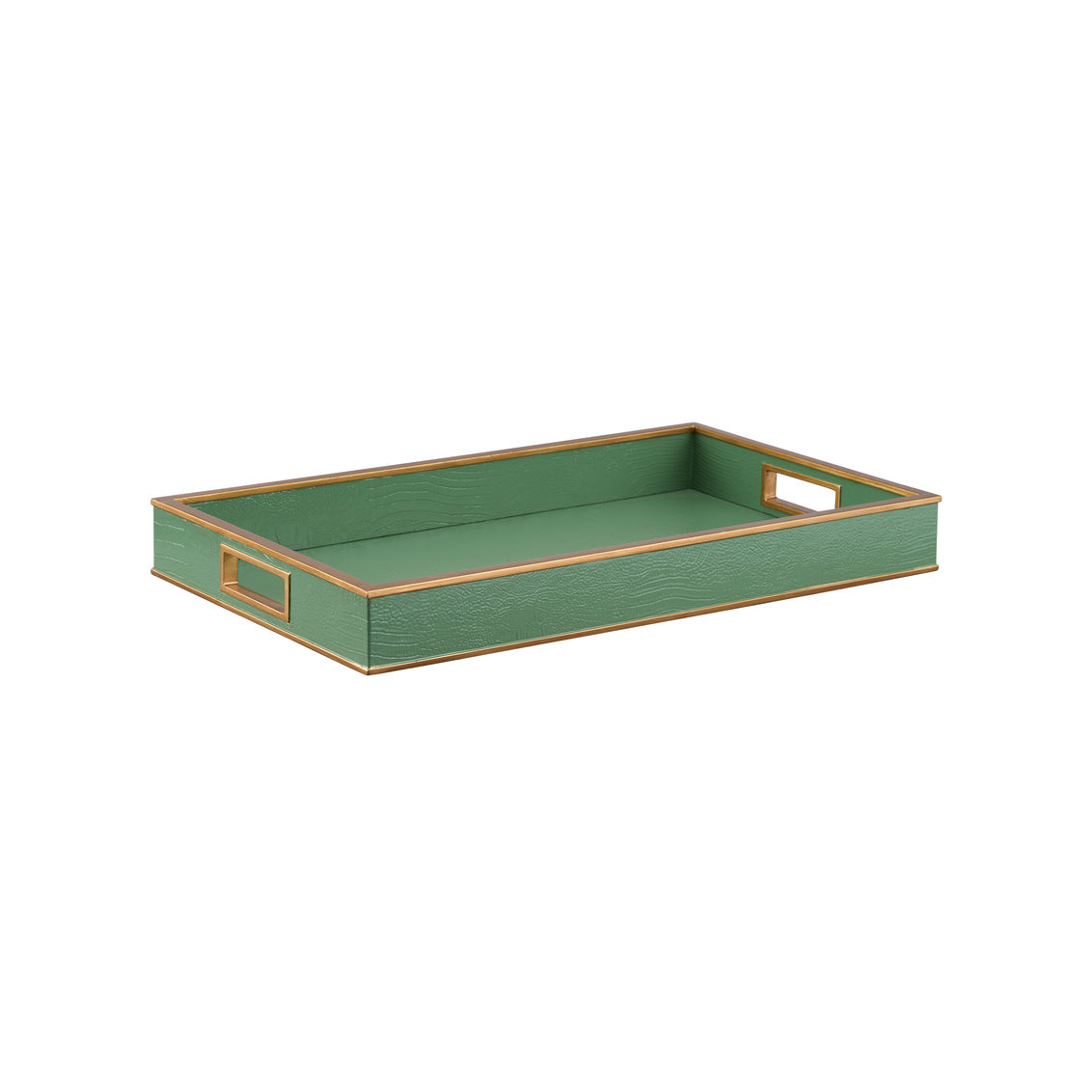 Chelsea House Reddington Tray - Green Croco