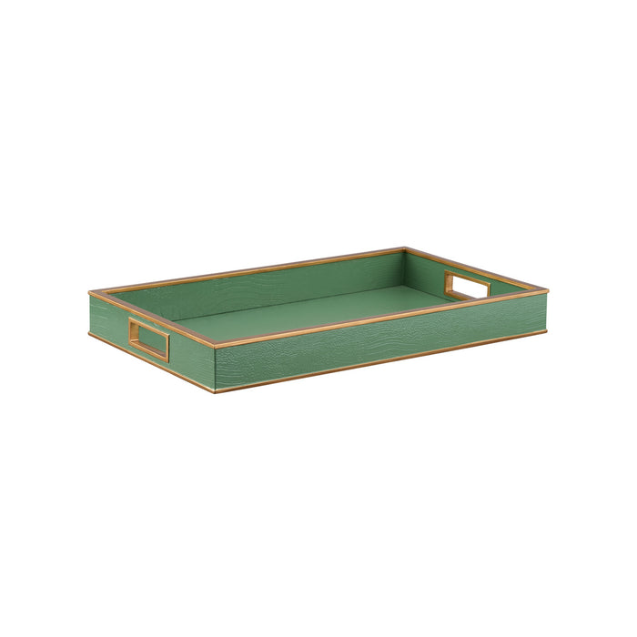 Chelsea House Reddington Tray - Green Croco