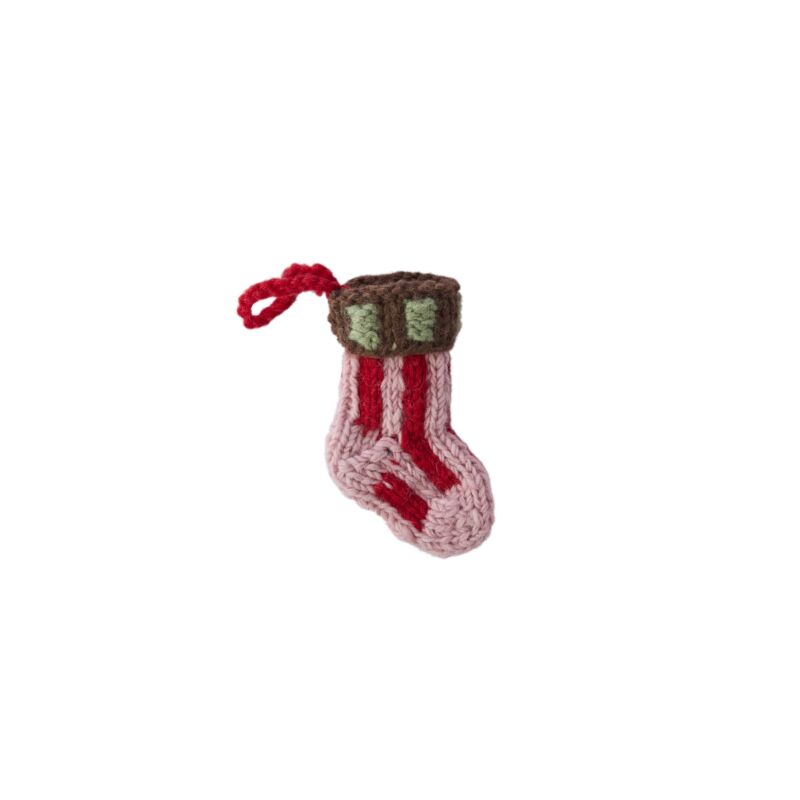 Design Shop Tiny Stocking Ornament 6"x 4"