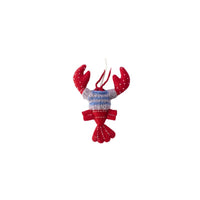 Design Shop Nantucket Christmas Ornament 7"x 4.5"x 1.5", Set of 2