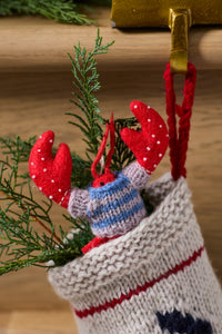 Design Shop Nantucket Christmas Ornament 7"x 4.5"x 1.5", Set of 2