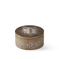 Design Shop Brown Resin Lidded Containers, Set of 3