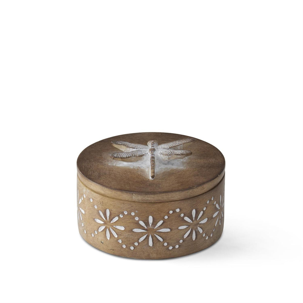Design Shop Brown Resin Lidded Containers, Set of 3