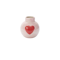 Design Shop Pink Wrapped in Love Collection Budvase, 3.75" X 4", Set of 3.
