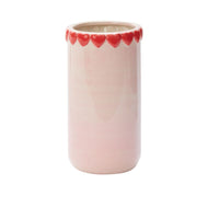 Design Shop Pink Wrapped in Love Collection Vase, 4.25" X 8", Set of 4.