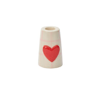 Design Shop Red Friends Forever Collection Candle Holder, 2.25" X 3.25", Set of 4.