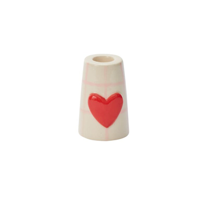 Design Shop Red Friends Forever Collection Candle Holder, 2.25" X 3.25", Set of 4.