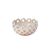 Design Shop Off-White Tidbit Bowl, 6" X 3", Set of 4.