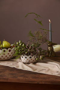Design Shop Off-White Tidbit Bowl, 6" X 3", Set of 4.