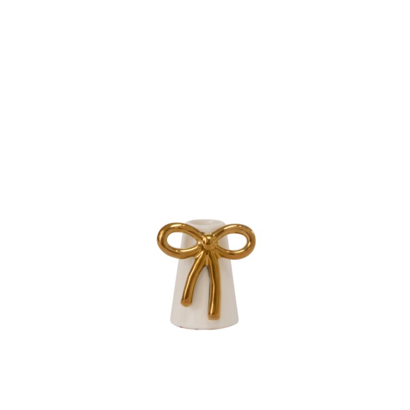 Design Shop Coquette Candleholder 3"x 2.5"x 3", Set of 4