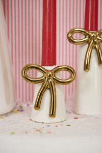 Design Shop Coquette Candleholder 3"x 2.5"x 3", Set of 4