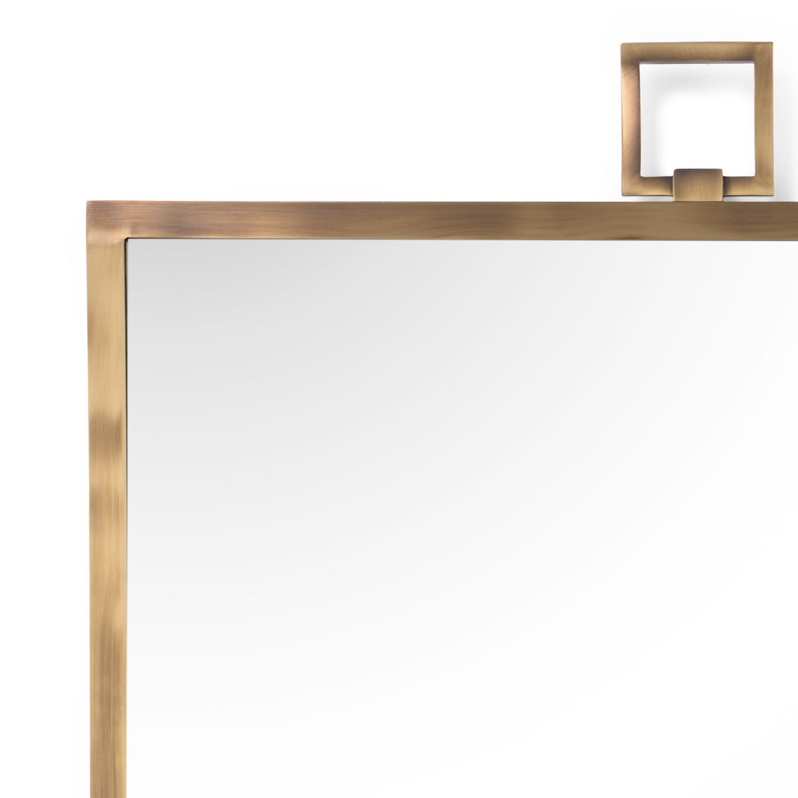 Chelsea House Square Mirror - Brass