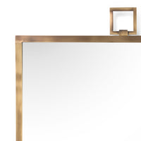 Chelsea House Square Mirror - Brass